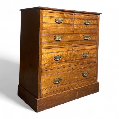 Antique walnut chest - walnut,