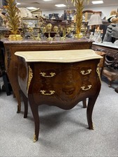 Kingwood Marble Top Chest of
