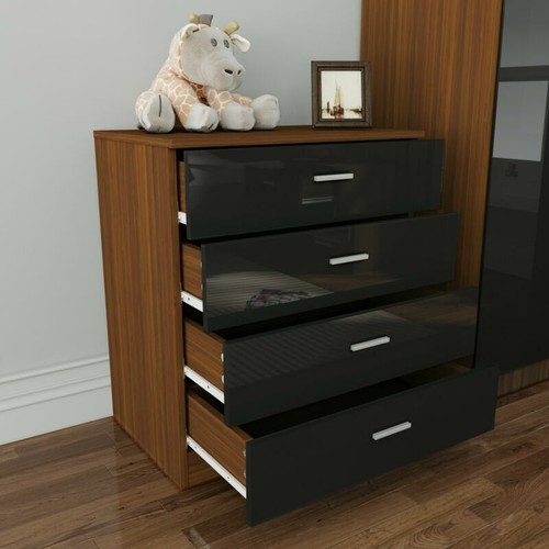 Chest drawers walnut high - of, 4