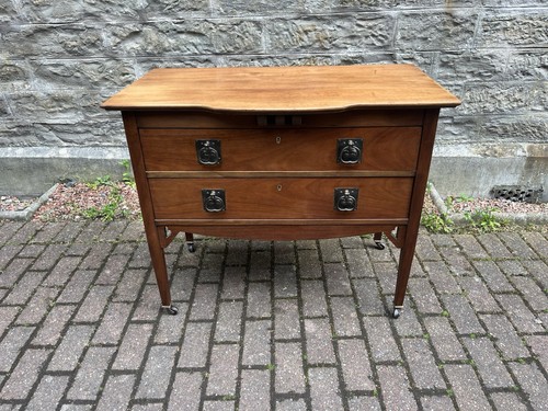 Arts and crafts chest of - an,