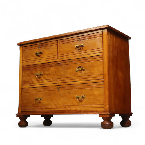 Antique edwardian satin walnut - satin,
